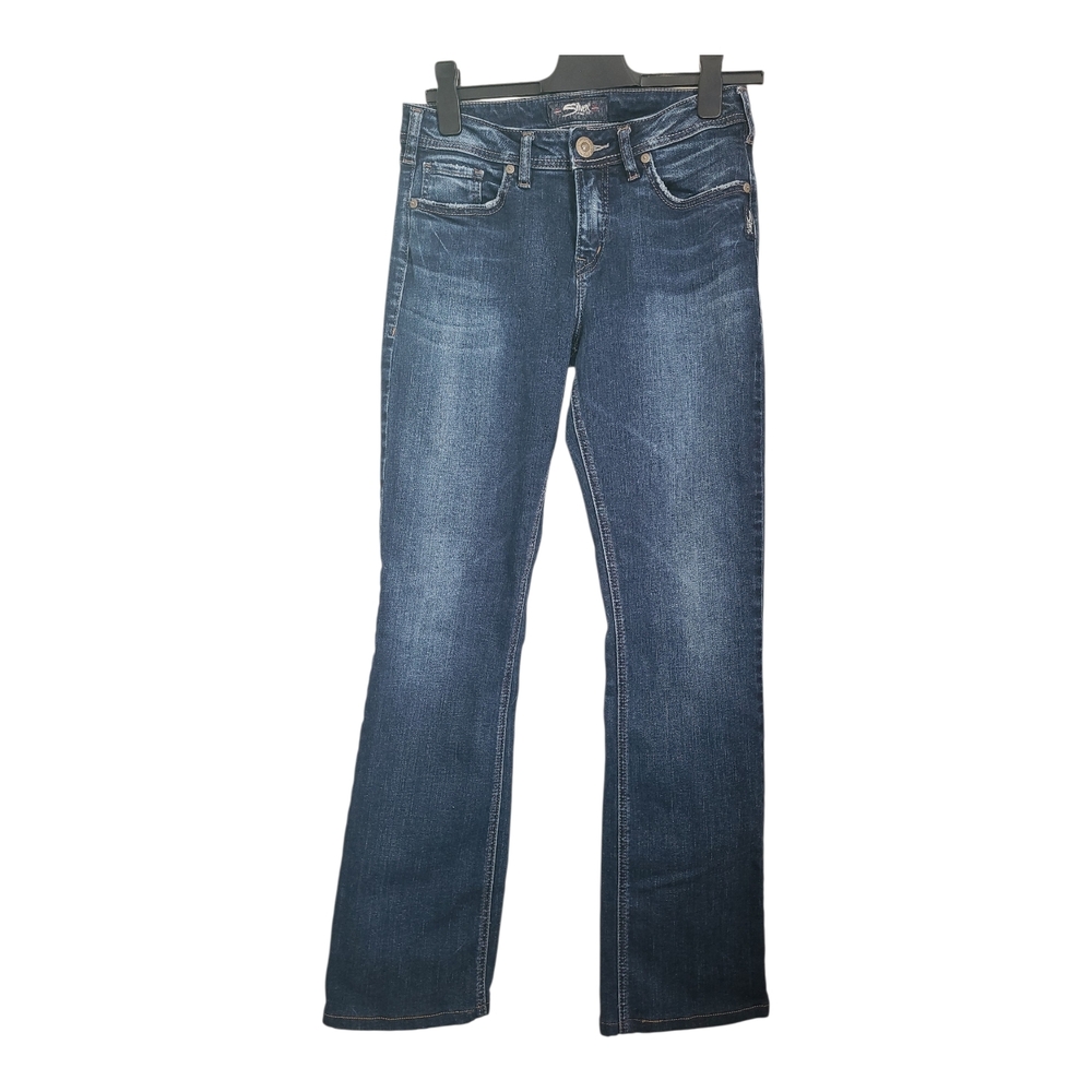 Silver JEANS Avery Women's Medium Wash Slim Boot Jeans W28